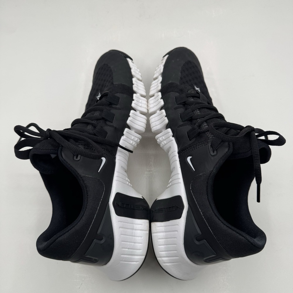 Nike Free Metcon 5 Shoes Womens 8.5 Black Mesh Training Sneakers DV3950-001 - Picture 8 of 16